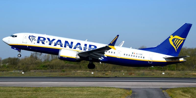 Avión de Ryanair