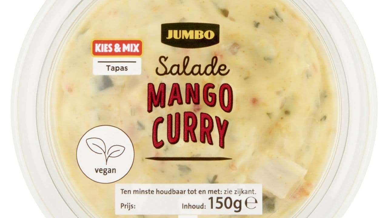 Jumbo retira su ensalada de mango y curry por riesgo de salmonela