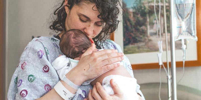 Madre con bebé 
