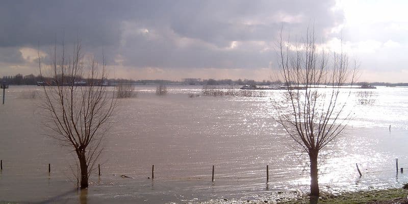 Río Waal en Zaltbommel