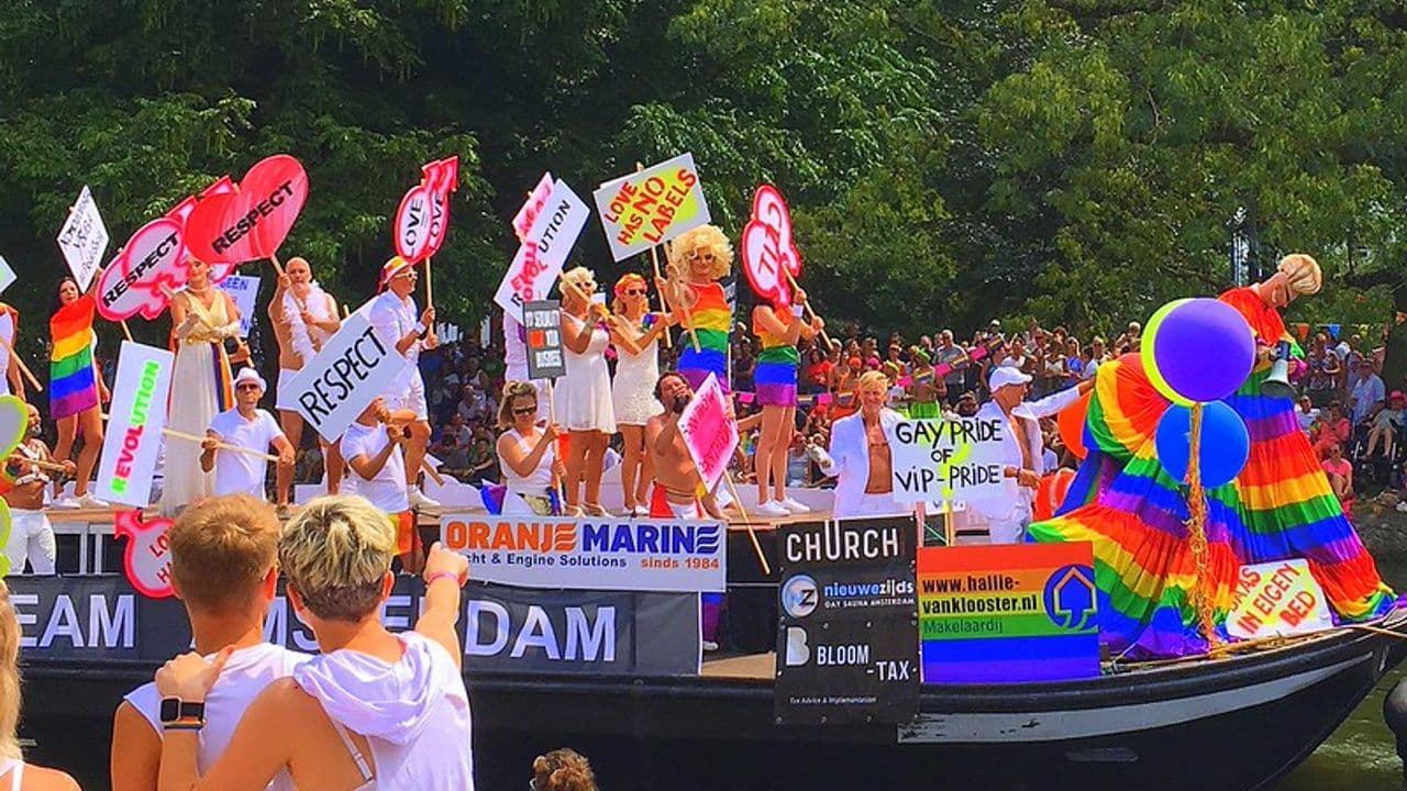 Canal Parade en Amsterdam (Pride)