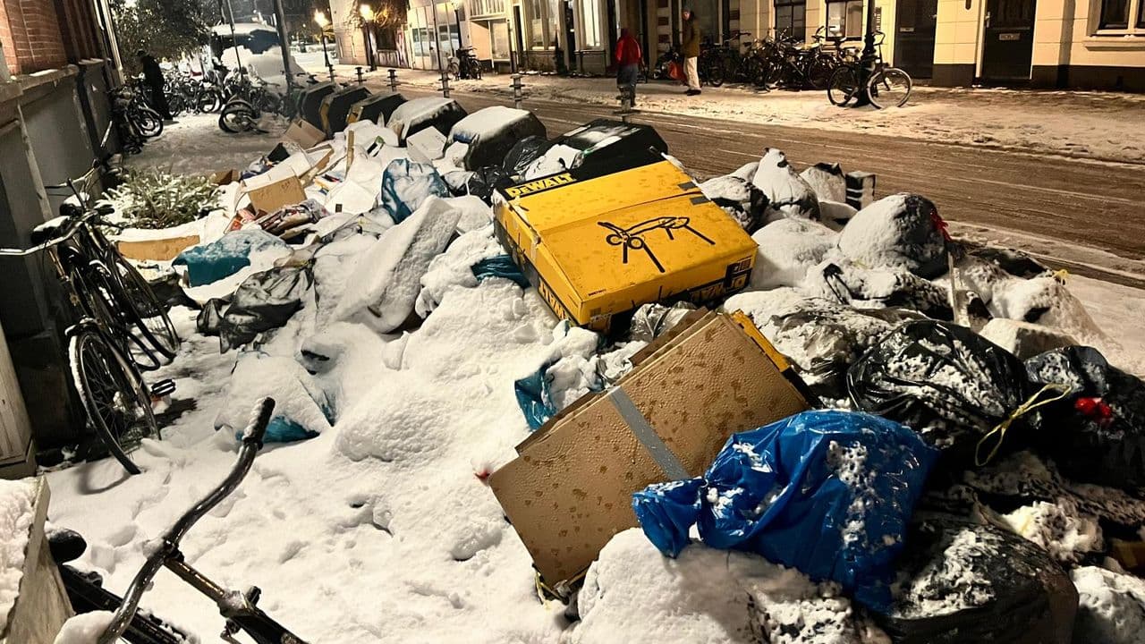 Basura en la calle