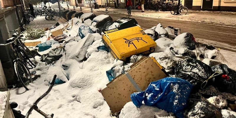 Recogida de basura suspendida en varias ciudades holandesas