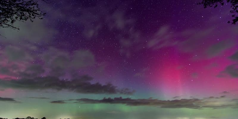Auroras boreales iluminaron el cielo de Holanda anoche