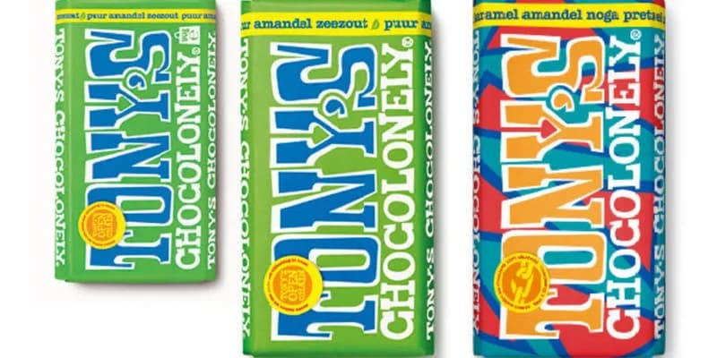 Barras de chocolate de Tony's Chocolonely