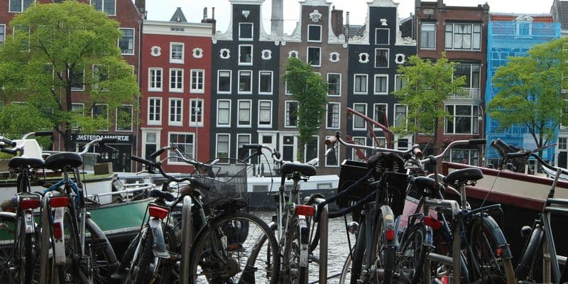 Bicicletas en Ámsterdam