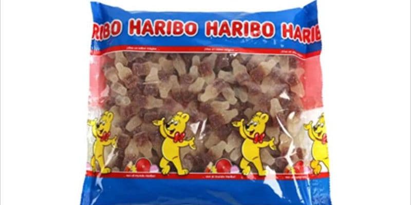 Bolsa haribo-cola contaminada