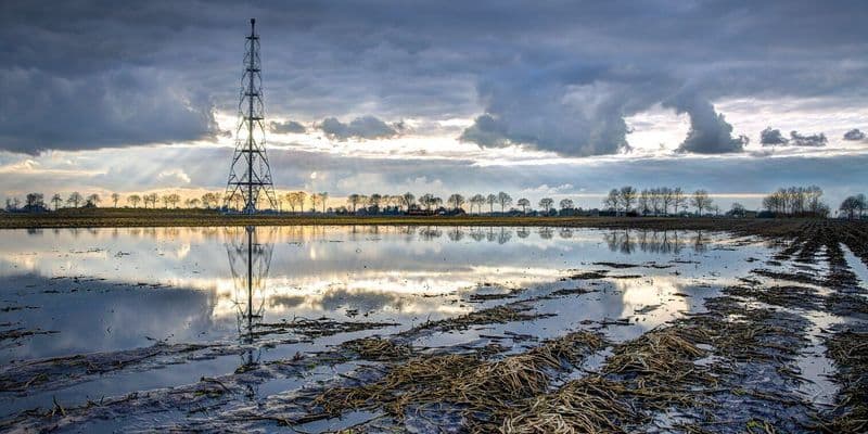 Campo de gas en Groningen