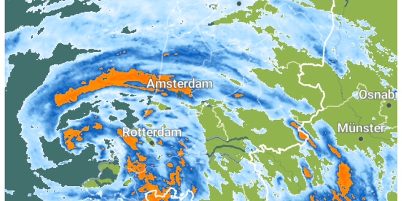 La tormenta Austen llega con rachas de viento de hasta 100 km/h