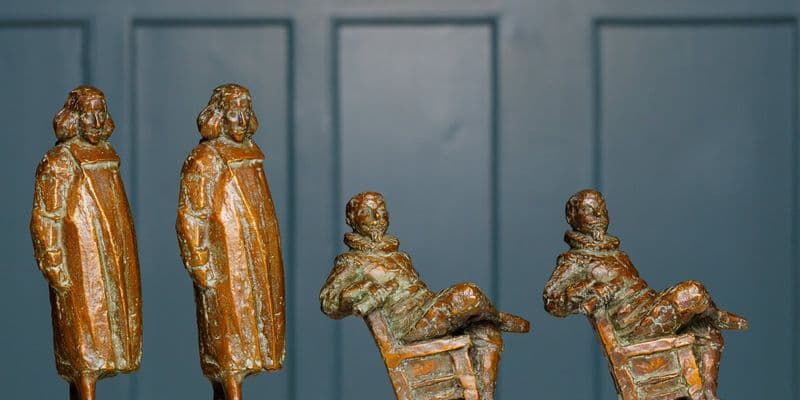 Estatuas de los premios Spinoza y Stevin 2026