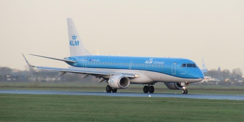 KLM avión