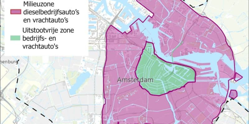 Ámsterdam prohibirá vehículos de combustión en el centro en 2025