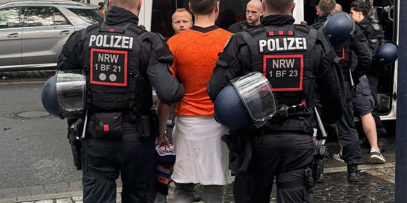 26 detenidos en Dortmund durante la semifinal Holanda-Inglaterra