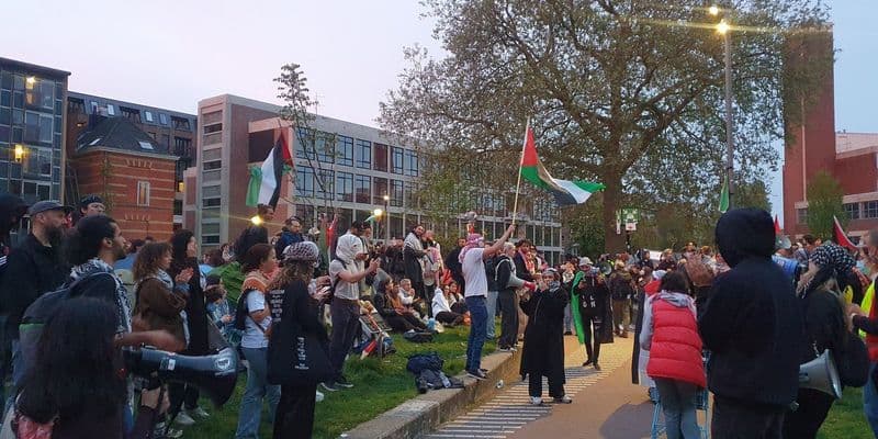 Empleados y estudiantes de la UvA se distancian de las protestas Pro Palestinas