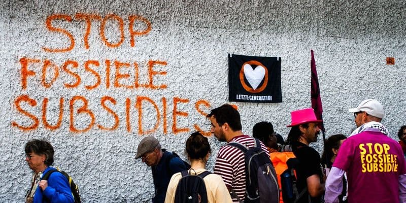 Protesta de Extinction Rebellion (XR)