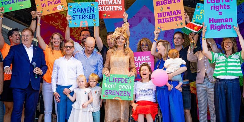 Reina Máxima en la inauguración del WorldPride Ámsterdam