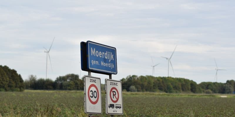 Señal de entrada a Moerdijk