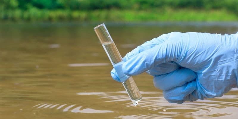 Test de calidad de agua