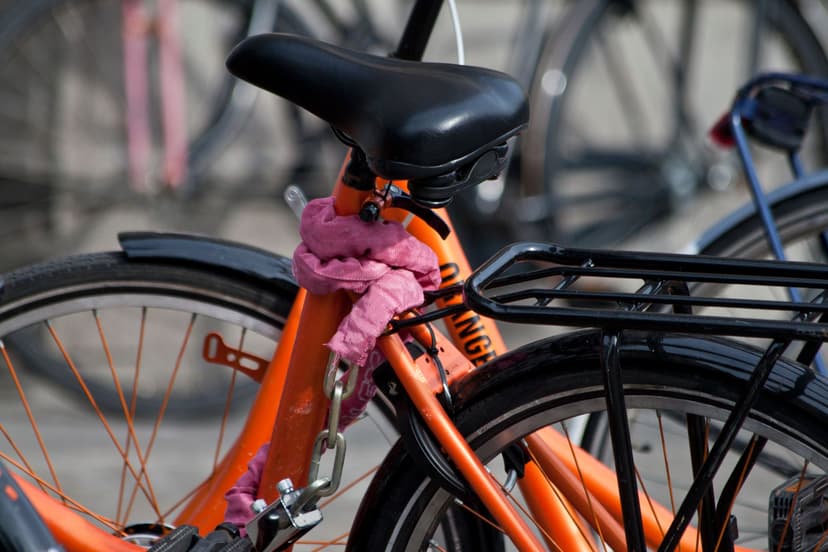 Candados en bicicleta