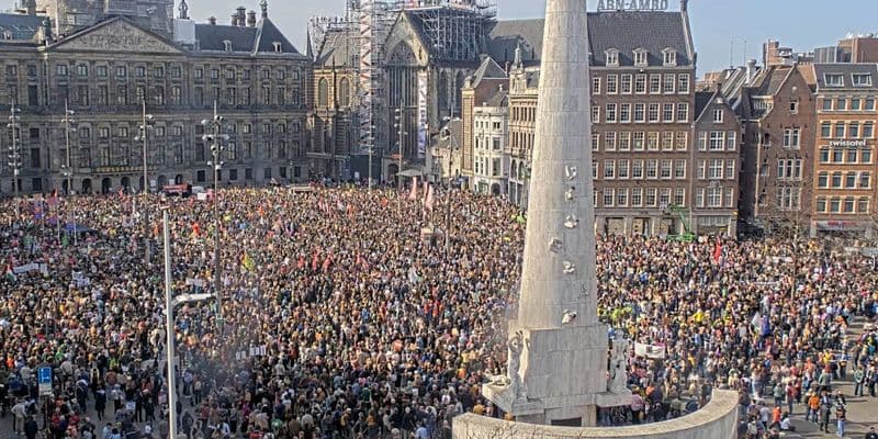 Manifestación Plaza Dam