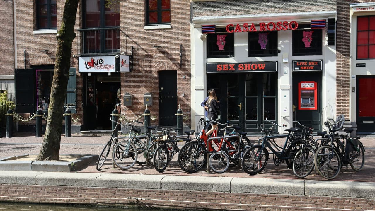 Barrio rojo en Ámsterdam