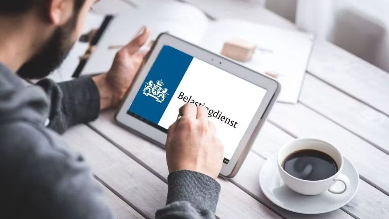 Persona en la web de Belastingdienst