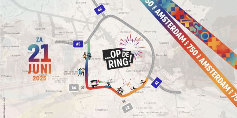 Ámsterdam reduce aforo para su fiesta de 750 años por calor extremo