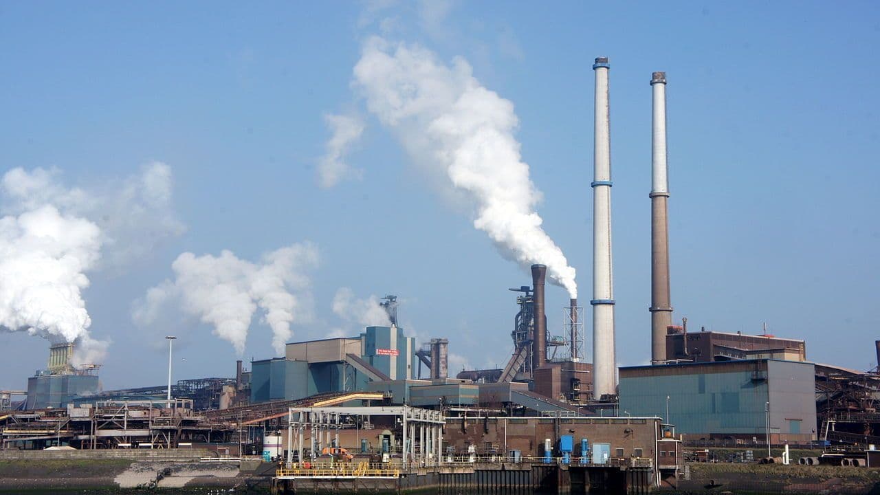 Fábrica Tata Steel en IJmuiden